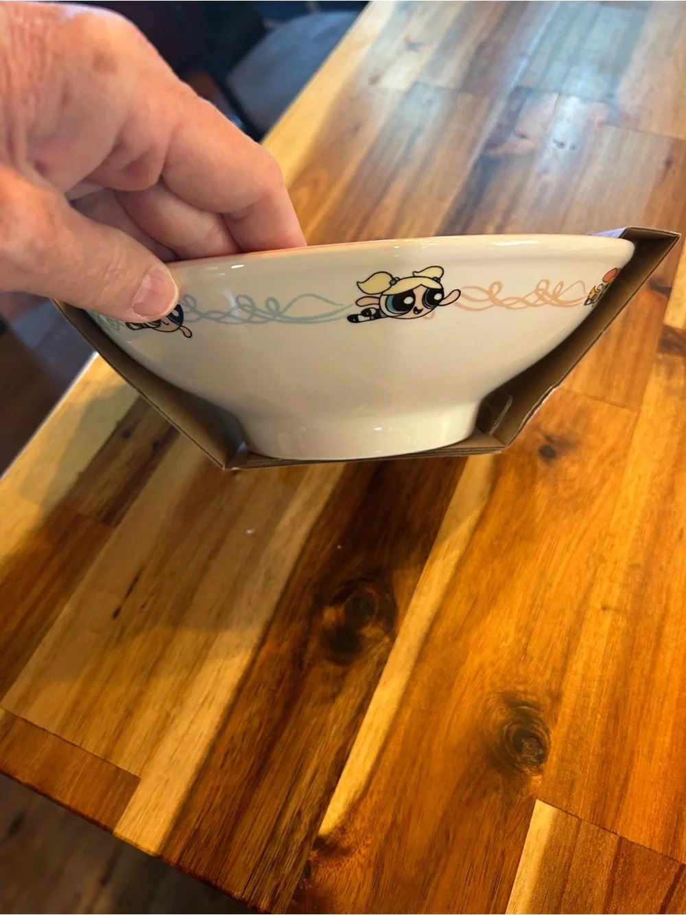 New - CN Powderpuff Girls Ramen Bowl w/chopsticks